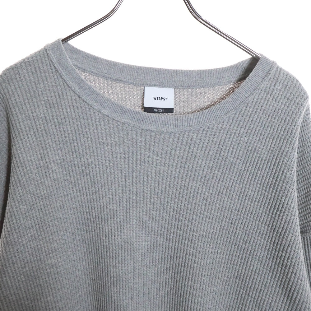 WTAPS(ダブルタップス) 23AW WAFFLE LS COTTON SIGN コットンワッフル