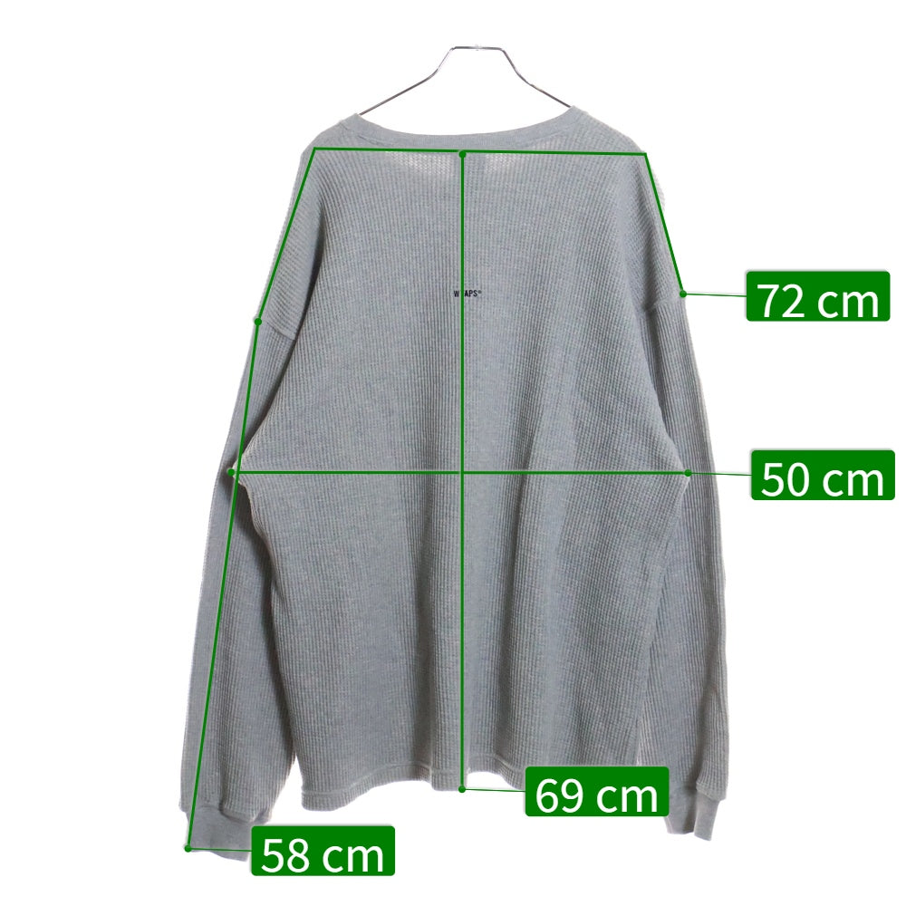 極美品！wtaps WAFFLE 01/LS/COTTON.SIGN 極美品！wtaps WAFFLE 01/LS/COTTON.SIGN