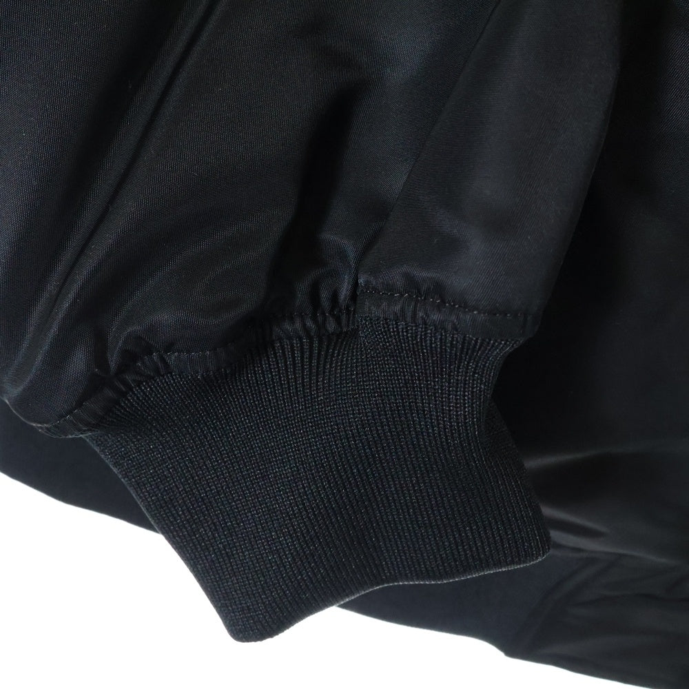 WTAPS(ダブルタップス) 23AW TEAM JACKET NYLON LEAGUE ナイロン リーグ チームジャケット ブルゾン ブラック 232TQDT-JKM05