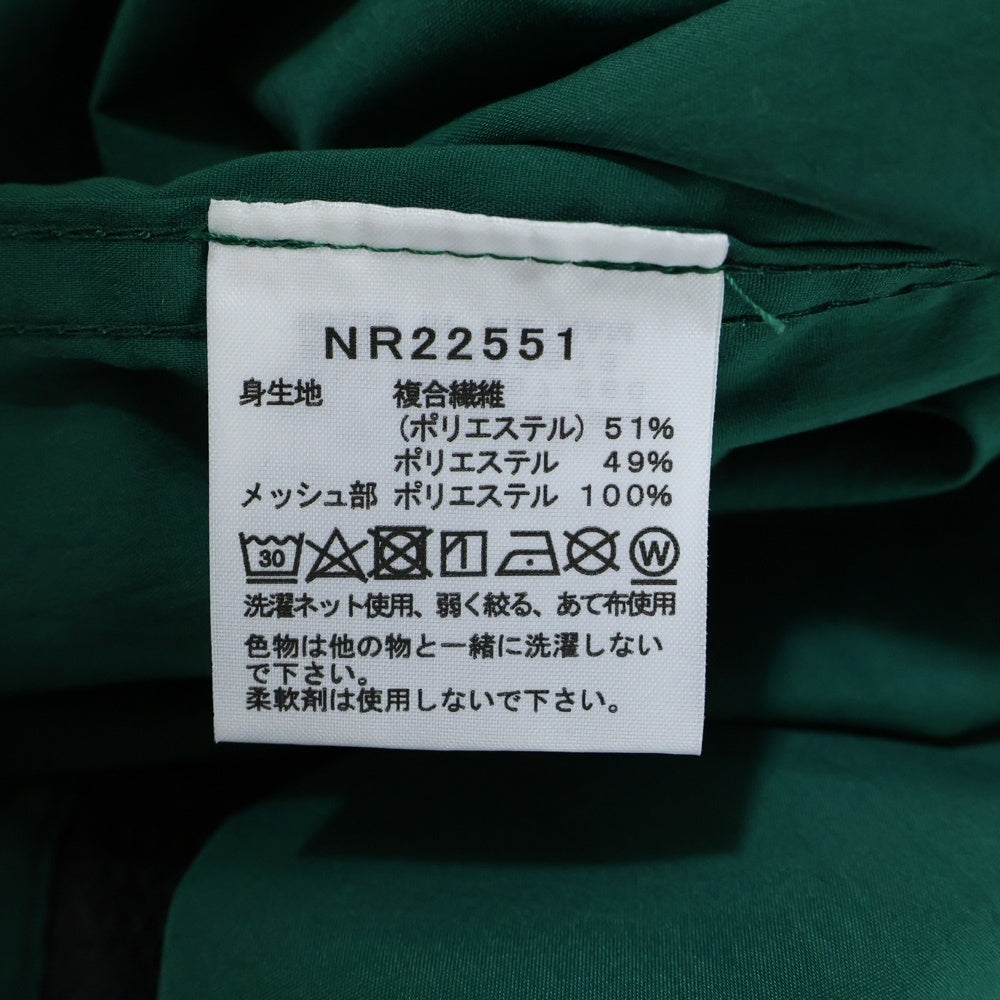 THE NORTH FACE(ザノースフェイス) S/S TRIP FIELD SHIRTS トリップフィールド ナイロン スナップボタン 半袖シャツ グリーン NR22551