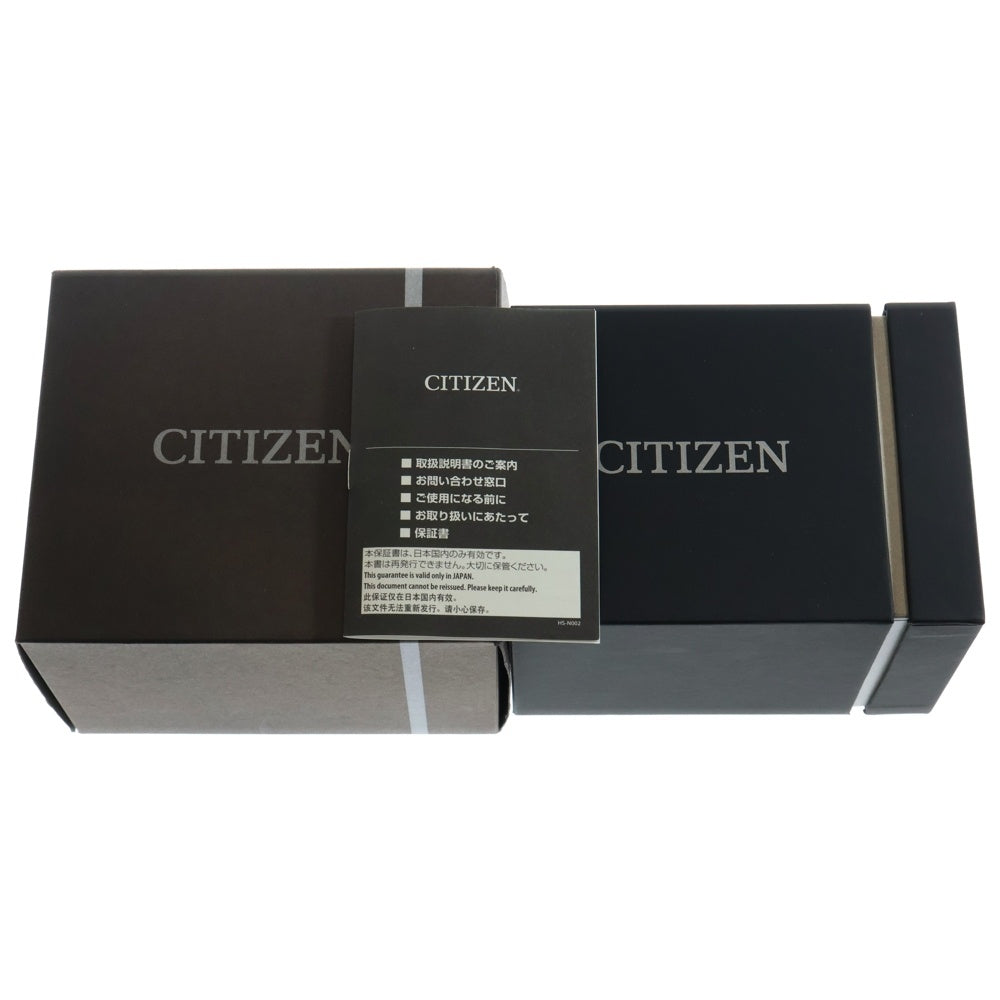 CITIZEN(シチズン) PROMASTER ECO-DRIVE プロマスター エコドライブ クロノグラフ 腕時計 ダークグレー/ホワイト E660-R010522