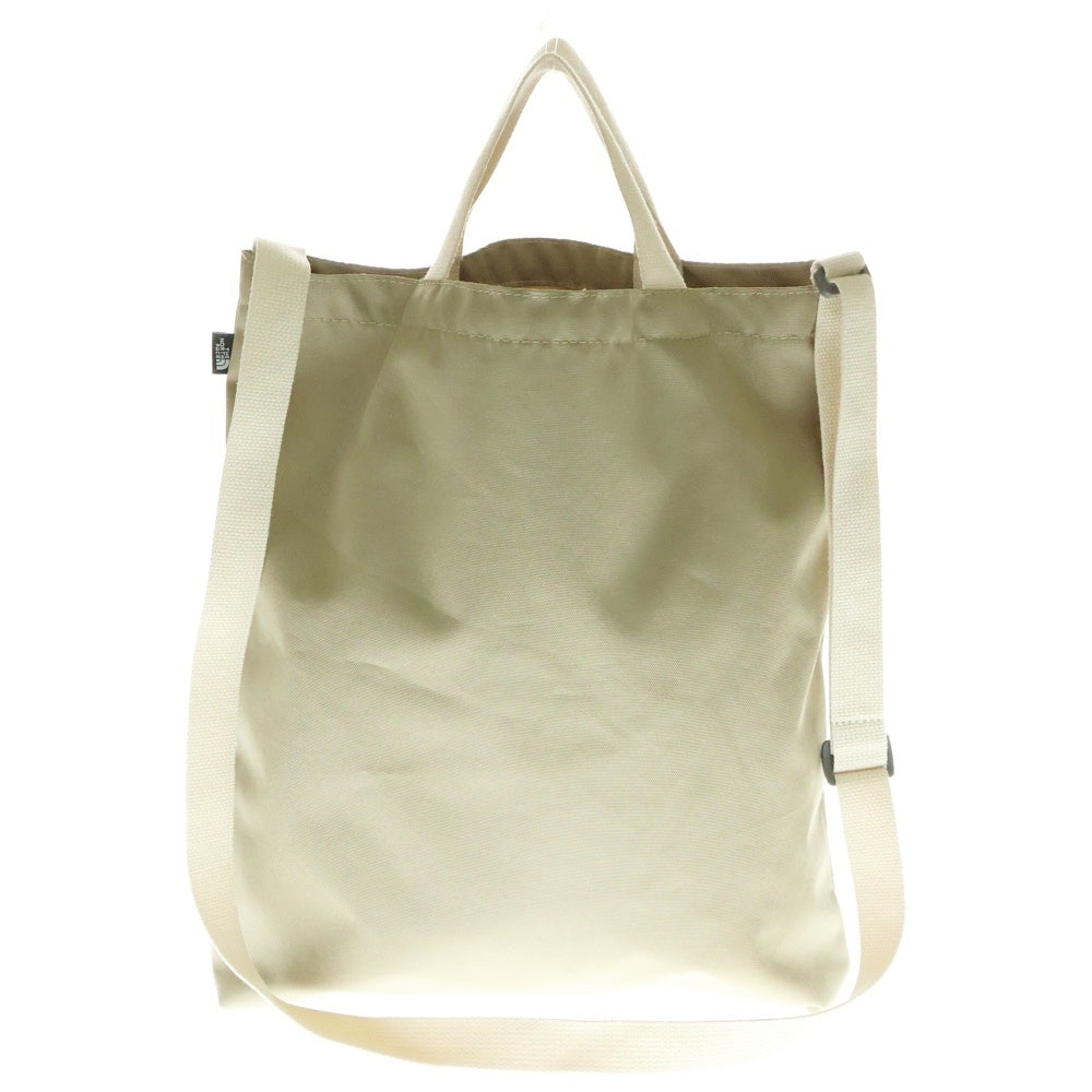 THE NORTH FACE(ザノースフェイス) BIG LOGO TOTE ビッグロゴトートバッグ ベージュ NN2PM11L
