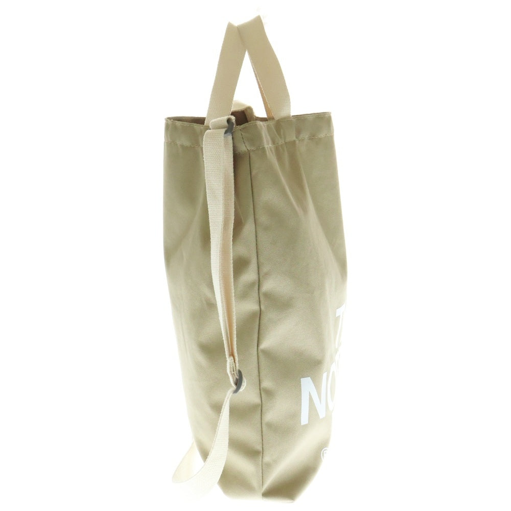THE NORTH FACE(ザノースフェイス) BIG LOGO TOTE ビッグロゴトートバッグ ベージュ NN2PM11L