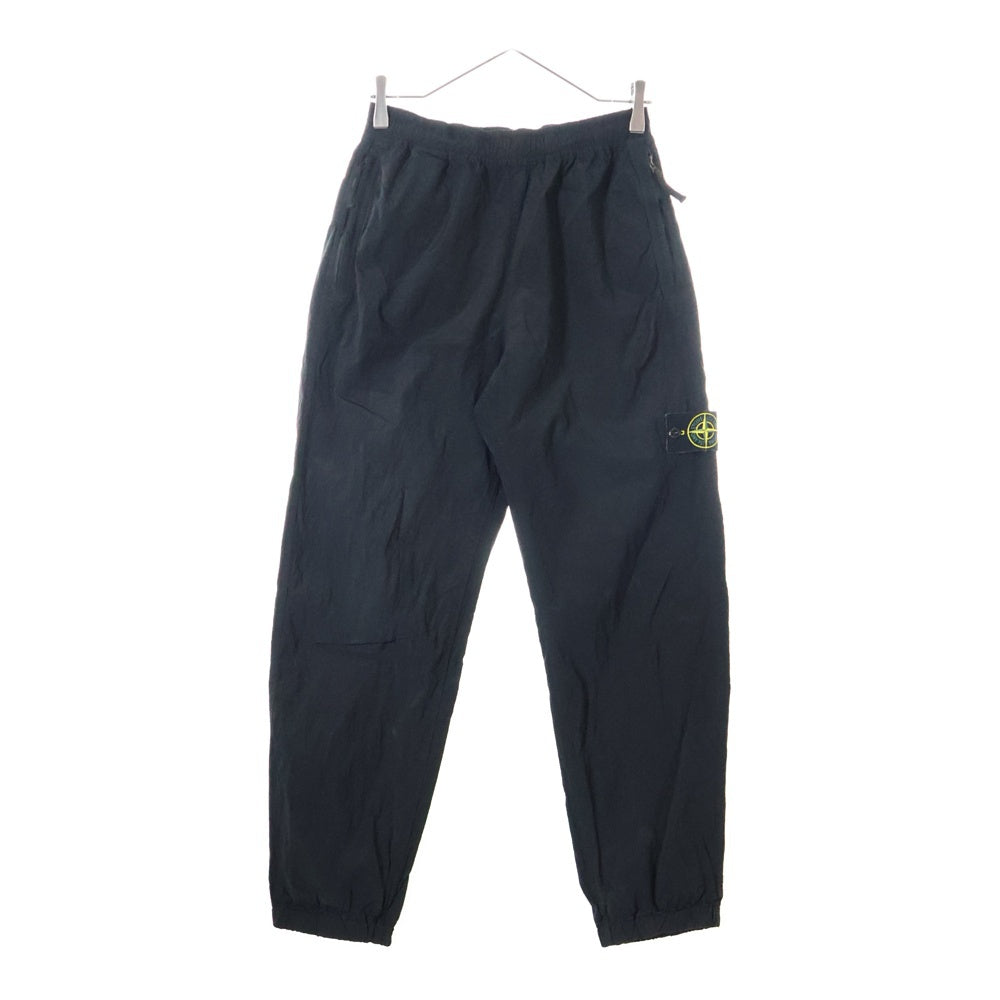 STONE ISLAND(ストーンアイランド) 24SS コンパスパッチ ナイロンメタル パンツ ブラック 801532519