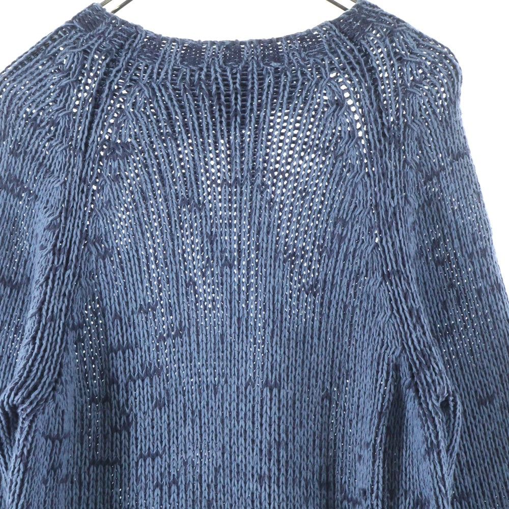 DIESEL(ディーゼル) 00ECAL A0062 ローゲージ ニット カーディガン ブルー/ネイビー