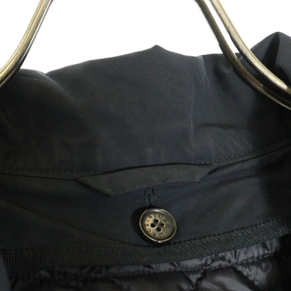 MACKINTOSH(マッキントッシュ) フラップポケット ポリエステル トレンチ レインコート レディース ブラック G5A01-714-09