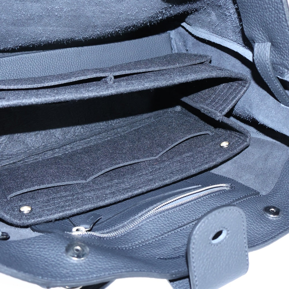 charles et charlus(シャルルエシャルリュス) RIVERGE リヴァージ シルバー金具 レザートートバッグ ブラック
