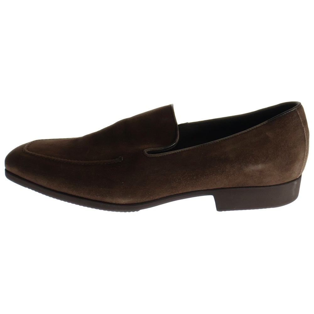 Ferrante(フェランテ) SUEDE LOAFERS スウェード ローファー ブラウン
