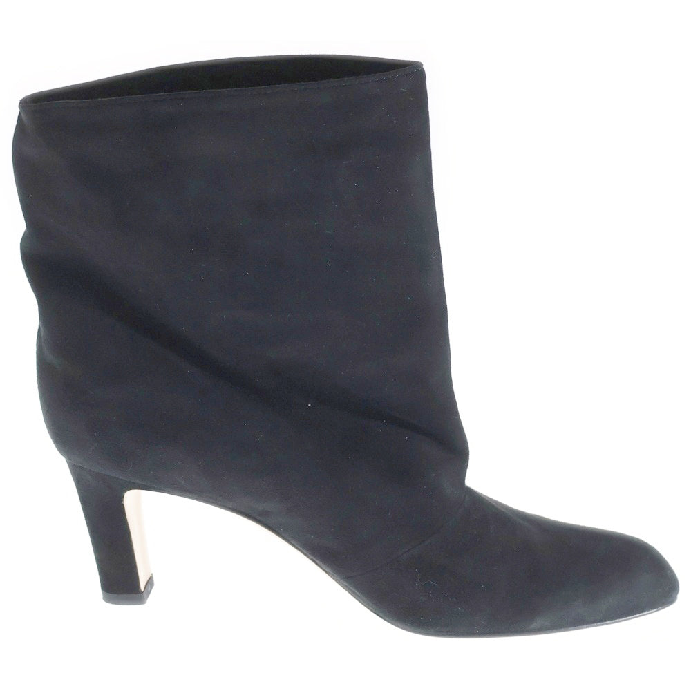 NEBULONIE(ネブローニ) SUEDE SHORT BOOTS スウェード ショートブーツ ブラック レディース