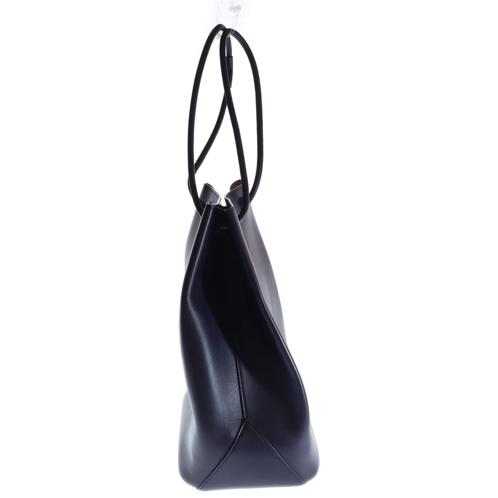 JIL SANDER(ジルサンダー) J-SHOPPER SM TOTE BAG ショッパートートバッグ レザーハンドバッグ パープル JOWR850187