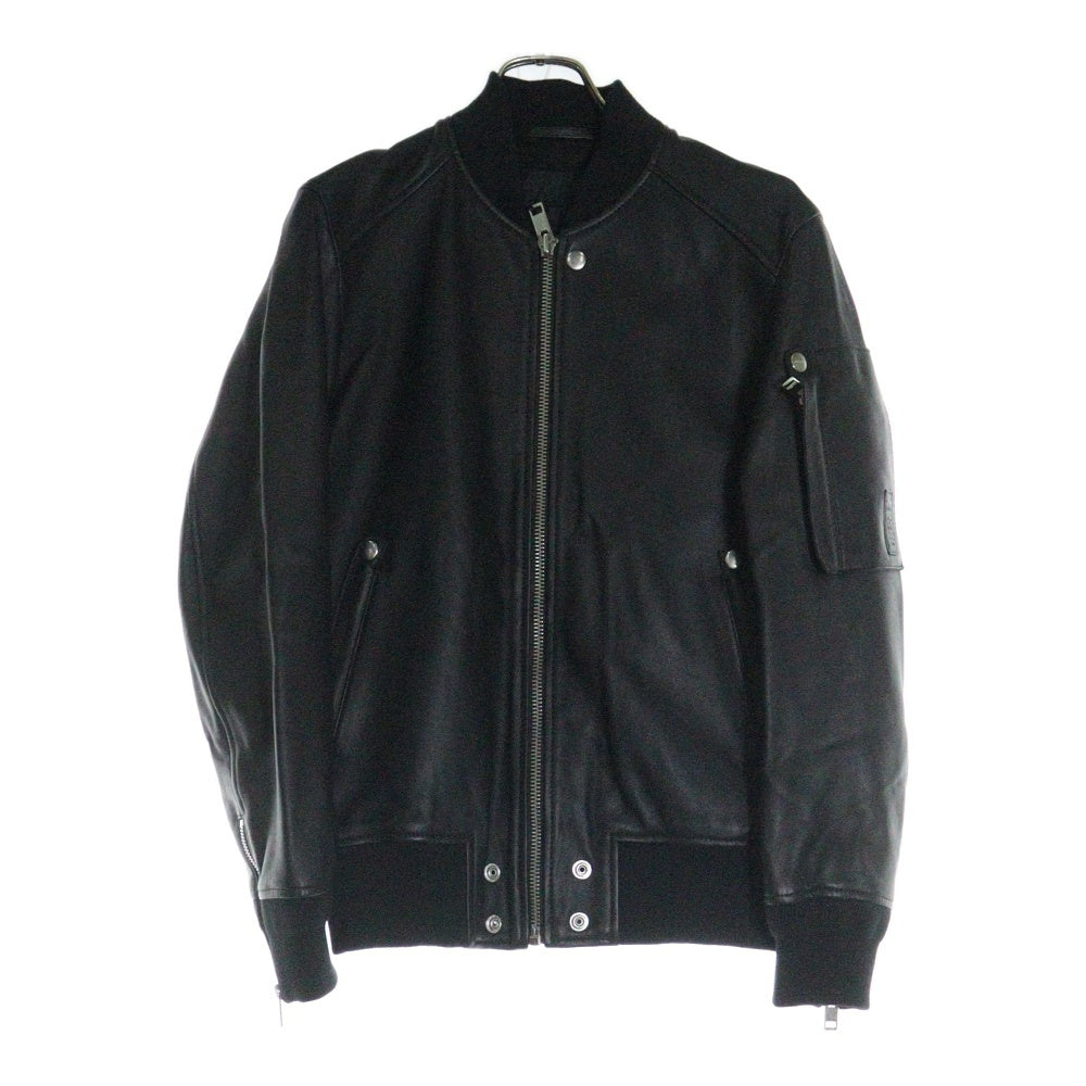DIESEL(ディーゼル) L-JOSEPH JACKET ジョセフ シープスキン ジップアップ フライトジャケット ブラック 00S8NV