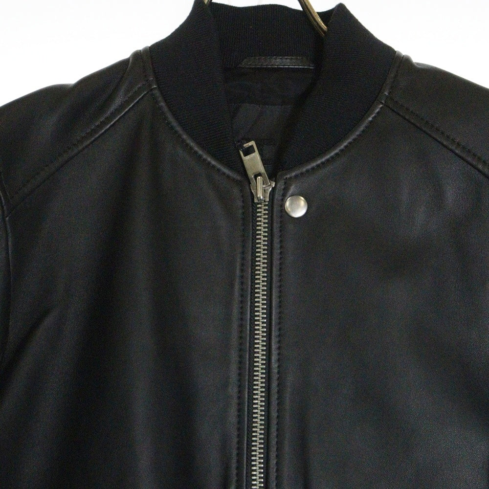 DIESEL(ディーゼル) L-JOSEPH JACKET ジョセフ シープスキン ジップアップ フライトジャケット ブラック 00S8NV