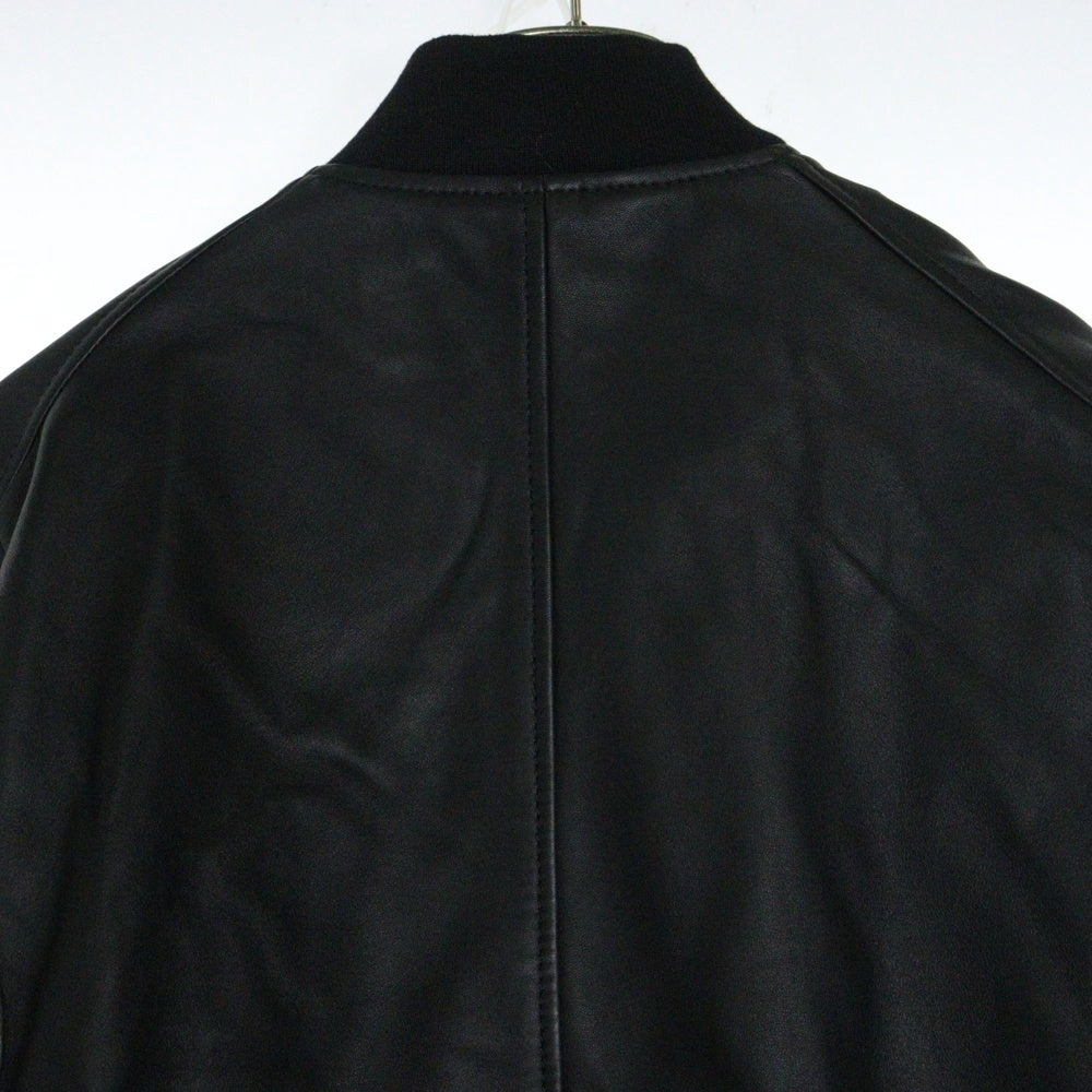 DIESEL(ディーゼル) L-JOSEPH JACKET ジョセフ シープスキン ジップアップ フライトジャケット ブラック 00S8NV