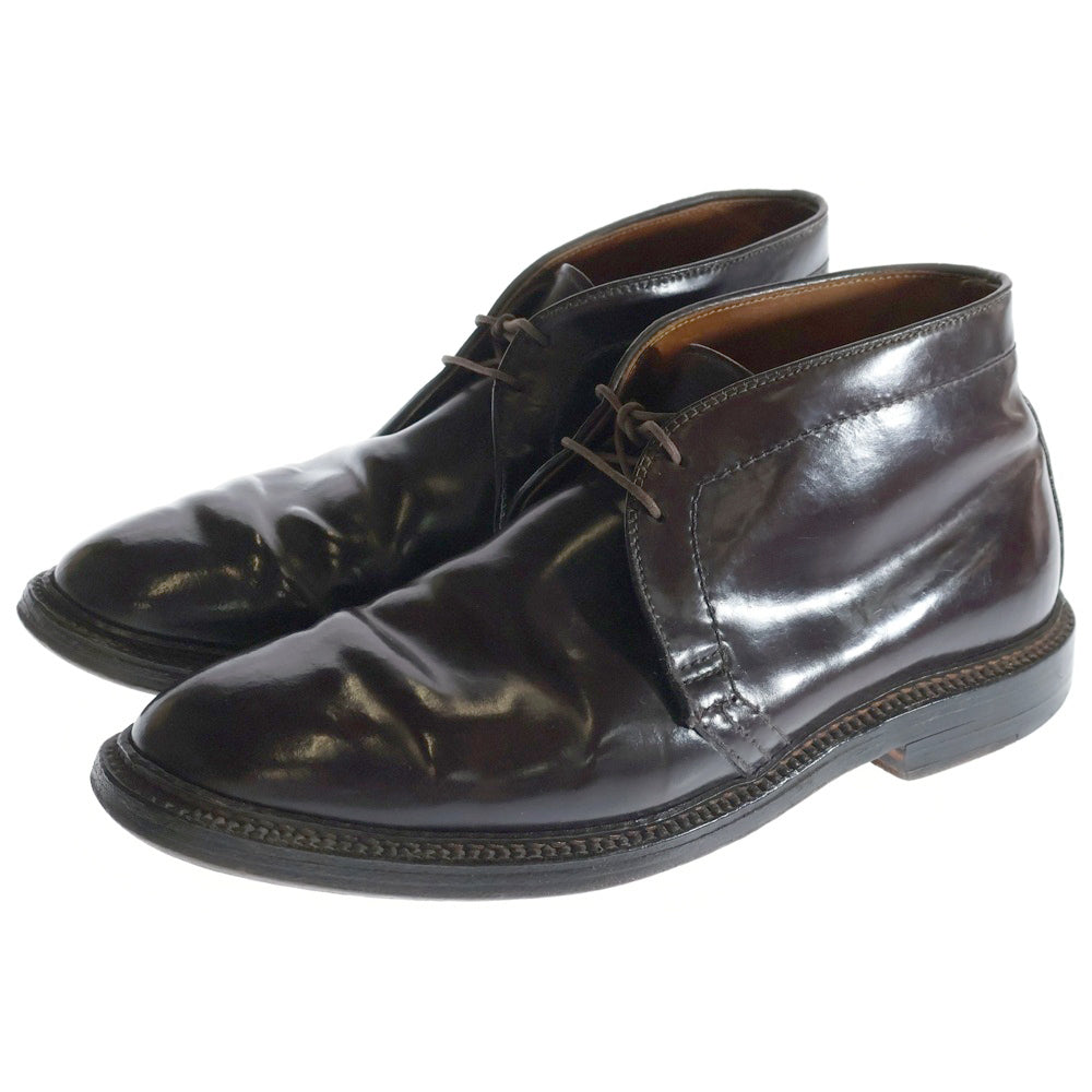 Alden(オールデン) CHUKKA BOOTS CORDOVAN チャッカブーツ コードバン レザー ハイカットシューズ ブラウン 1339