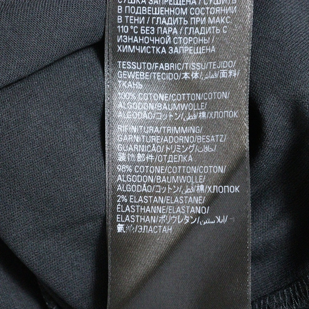 BALENCIAGA(バレンシアガ) オーバーサイズ コットン モックネック カットソー 半袖Tシャツ ブラック 724509 TNVL8