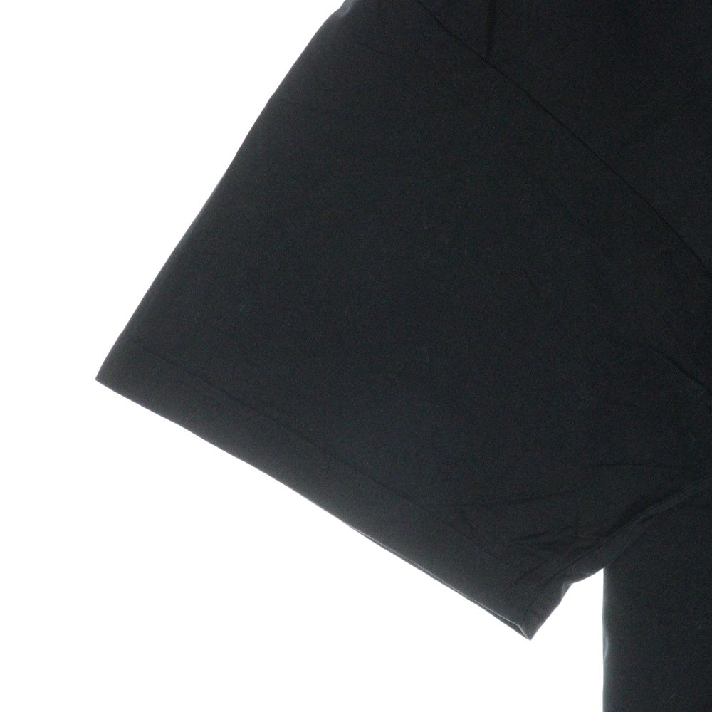 BALENCIAGA(バレンシアガ) オーバーサイズ コットン モックネック カットソー 半袖Tシャツ ブラック 724509 TNVL8