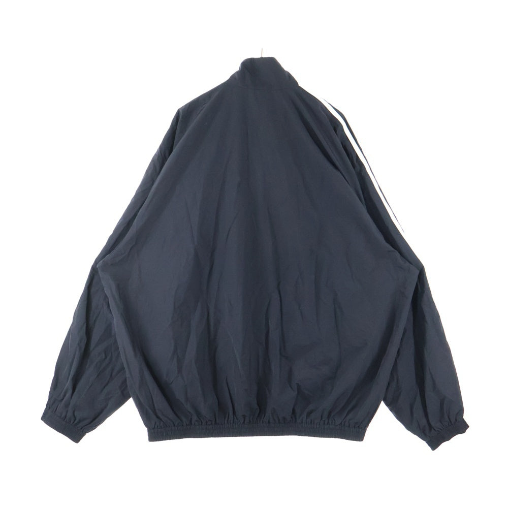BALENCIAGA(バレンシアガ) 23SS ×ADIDAS TRACK SUIT アディダス ロゴ刺繍 サイドライン トラックジャケット ブラック 712280 TNQ25