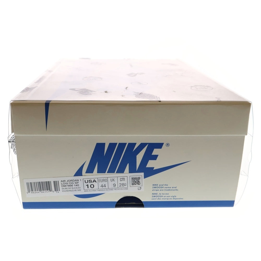 NIKE(ナイキ) ×TRAVIS SCOTT FRAGMENT DESIGN AIR JORDAN 1 LOW OG SP トラヴィススコット フラグメント エアジョーダン1 ローカットスニーカー US10/28cm DM7866-140