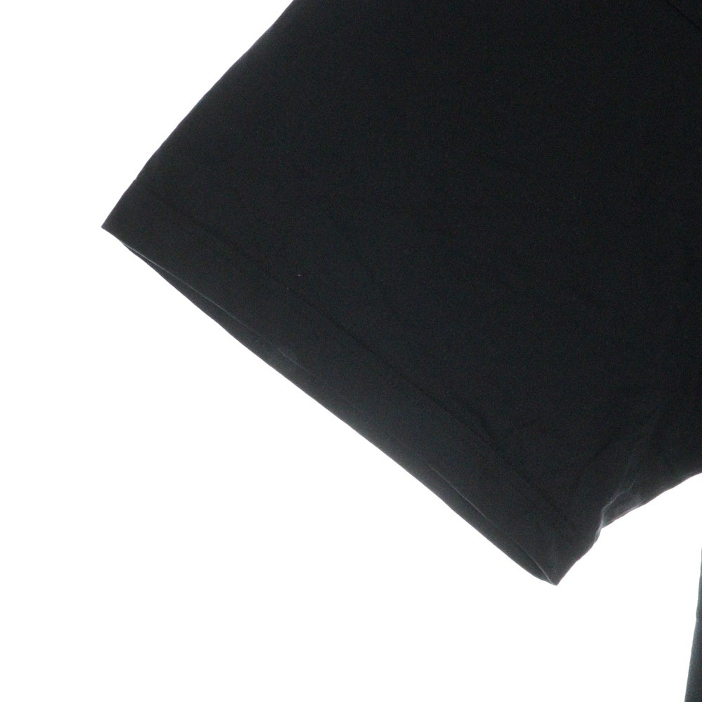BALENCIAGA(バレンシアガ) オーバーサイズ コットン モックネック カットソー 半袖Tシャツ ブラック 724509 TNVL8