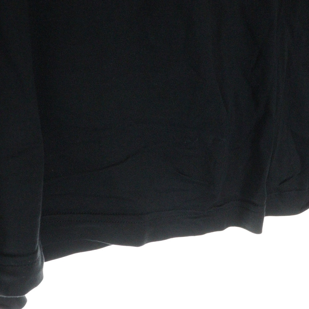 BALENCIAGA(バレンシアガ) オーバーサイズ コットン モックネック カットソー 半袖Tシャツ ブラック 724509 TNVL8