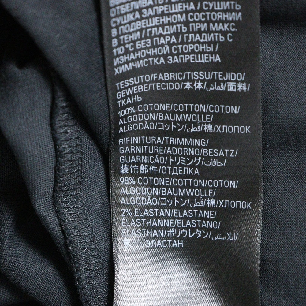 BALENCIAGA(バレンシアガ) オーバーサイズ コットン モックネック カットソー 半袖Tシャツ ブラック 724509 TNVL8