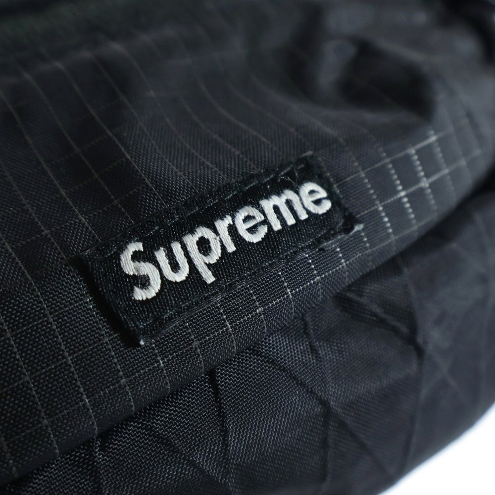 SUPREME(シュプリーム) 23AW Waist Bag 3Dロゴ ウェスト バッグ ポーチ ブラック