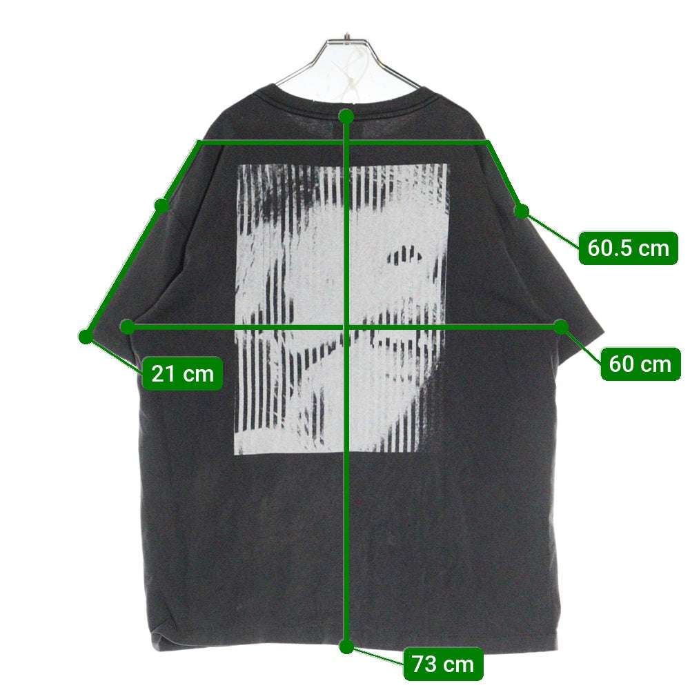 SAINT MICHAEL(セントマイケル) 24SS ×Kosuke Kawamura SS TEE LOVE BEYOND コウスケ カワムラ ラブ ビヨンド 両面プリント クルーネック コットン 半袖 Tシャツ カットソー SM-YS8-0000-C23