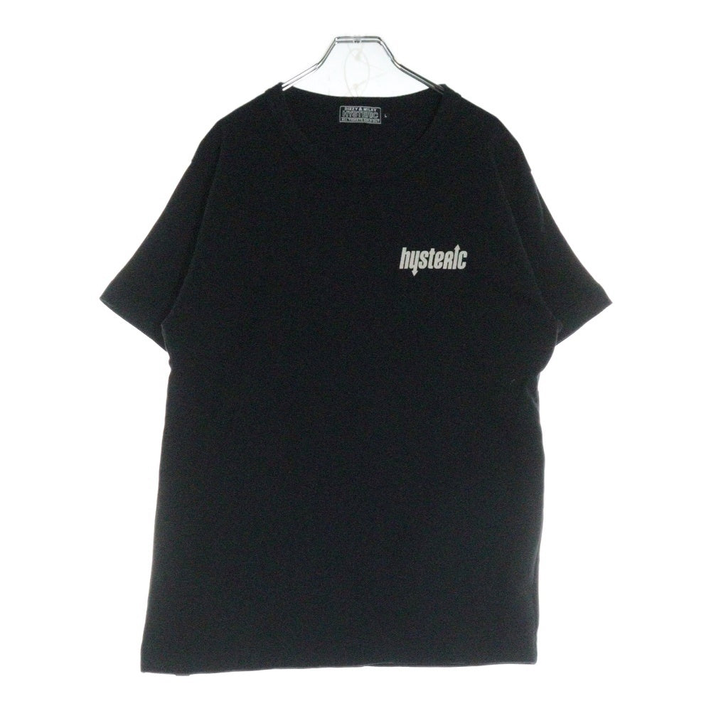 HYSTERIC GLAMOUR(ヒステリックグラマー) 24SS I'M WITH THE BAND アイムウィズザバンド バックプリント 半袖Tシャツ カットソー ブラック 02241CT22