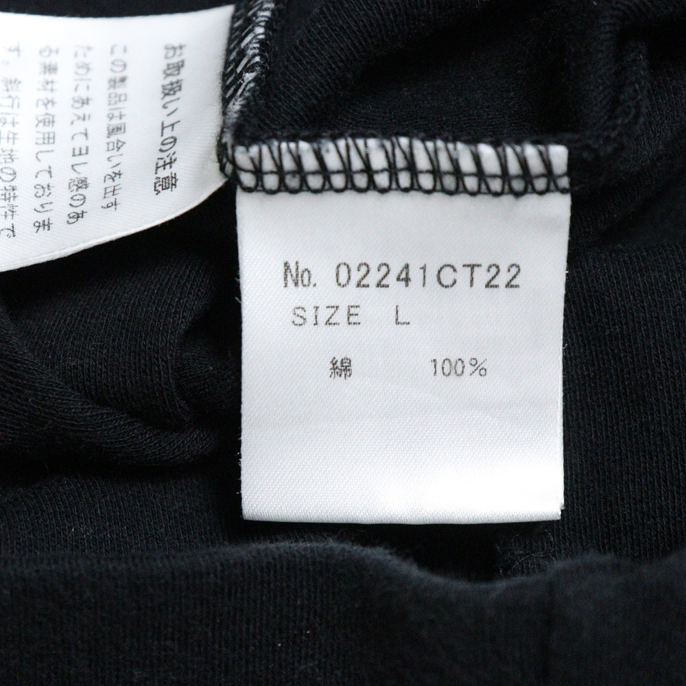 HYSTERIC GLAMOUR(ヒステリックグラマー) 24SS I'M WITH THE BAND アイムウィズザバンド バックプリント 半袖Tシャツ カットソー ブラック 02241CT22