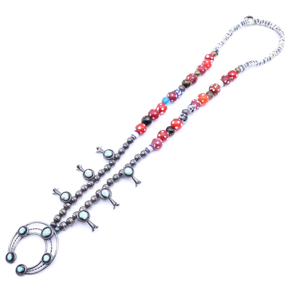 VISVIM(ヴィスヴィム) Naja Trade Beads Necklace ナジャ トレードビーズ ネックレス マルチカラー