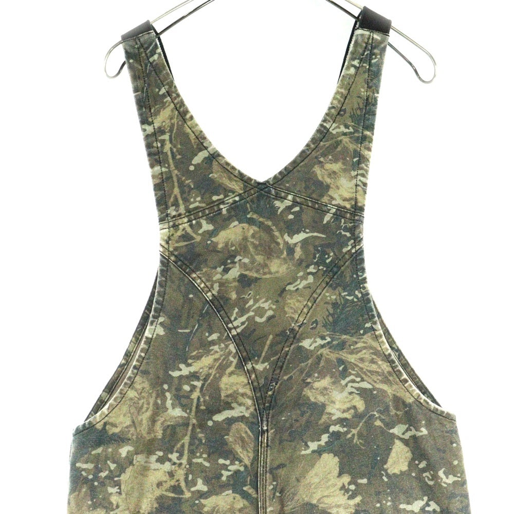 Carhartt WIP(カーハート ダブリューアイピー) FRONT LOGO REAL TREE OVERALLS リアルツリー 迷彩 オーバーオール オールインワン カーキ