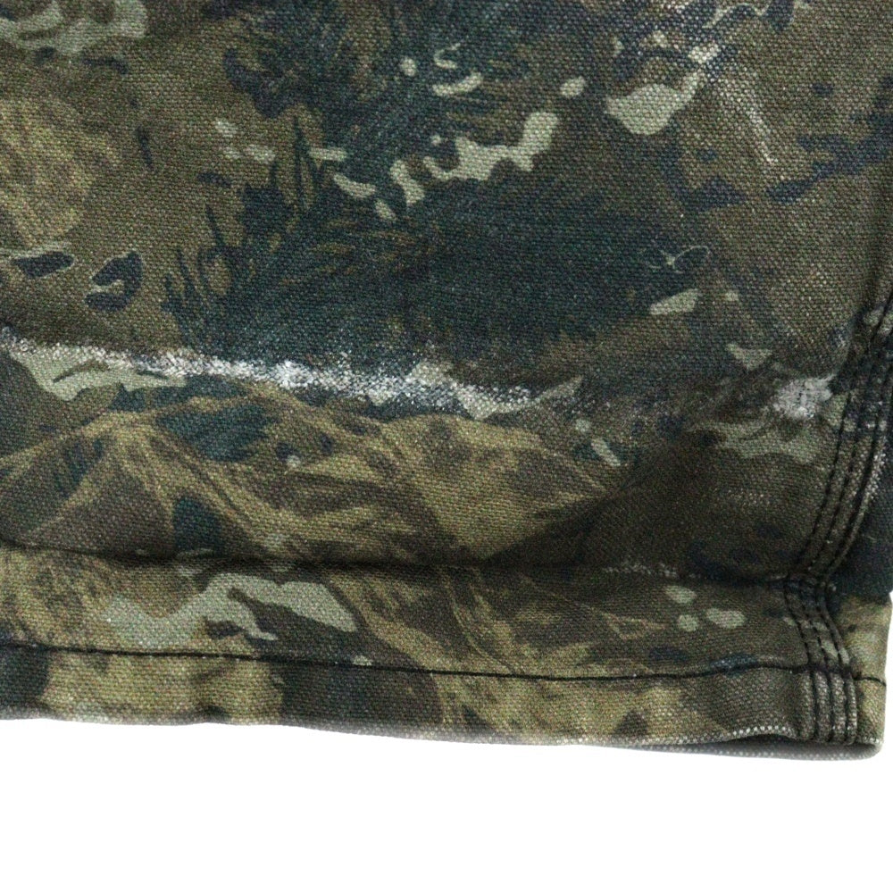 Carhartt WIP(カーハート ダブリューアイピー) FRONT LOGO REAL TREE OVERALLS リアルツリー 迷彩 オーバーオール オールインワン カーキ