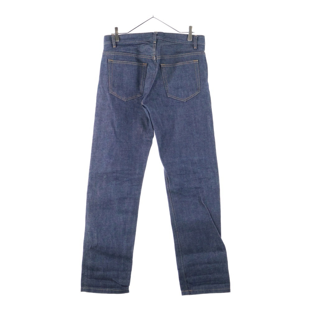 A.P.C(アーペーセー) 5ポケット ボタンフライ コットン ストレート デニムパンツ インディゴ