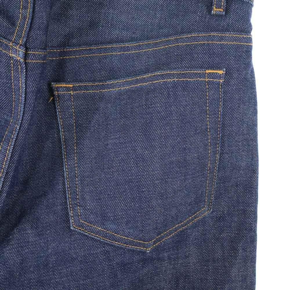 A.P.C(アーペーセー) 5ポケット ボタンフライ コットン ストレート デニムパンツ インディゴ