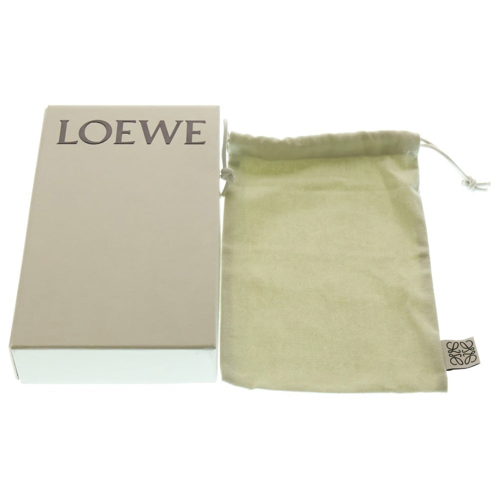 LOEWE(ロエベ) パズル ロング ホリゾンタル ウォレット 二つ折り長財布 レザー ブラック C510978X04