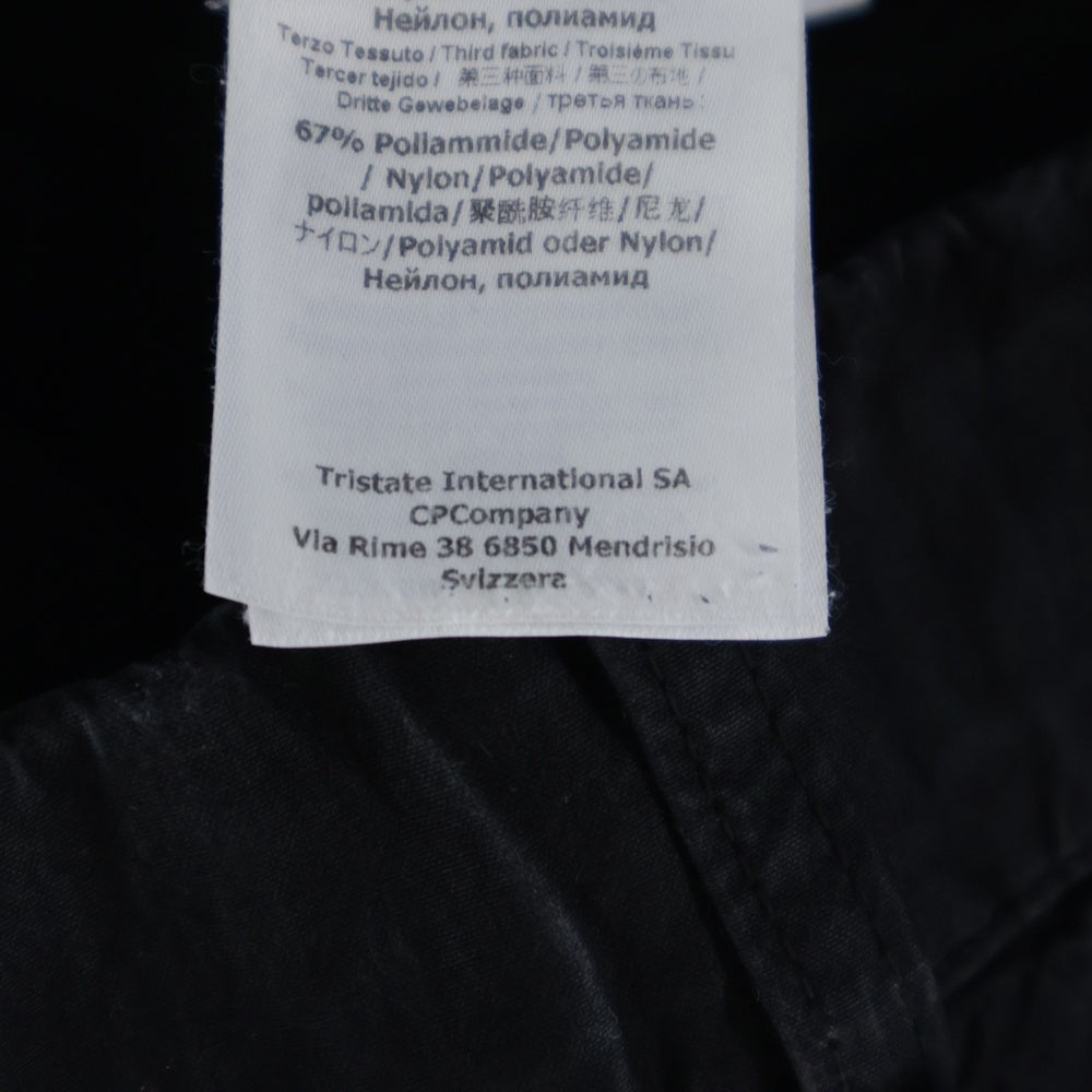 C.P. Company(シーピーカンパニー) 23AW BA-TIC LOOSE UTILITY PANTS バチックルーズ ゴーグル ユーティリティパンツ ブラック 15CMPA267A