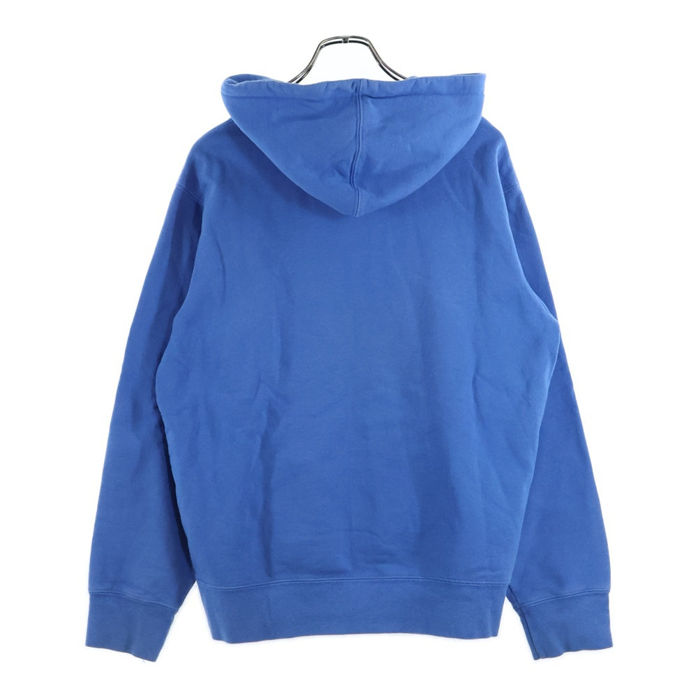 SUPREME(シュプリーム) 20SS Crossover Hooded Sweatshirt クロスオーバー フーデッドスウェットシャツ プルオーバーパーカー ブルー/オレンジ