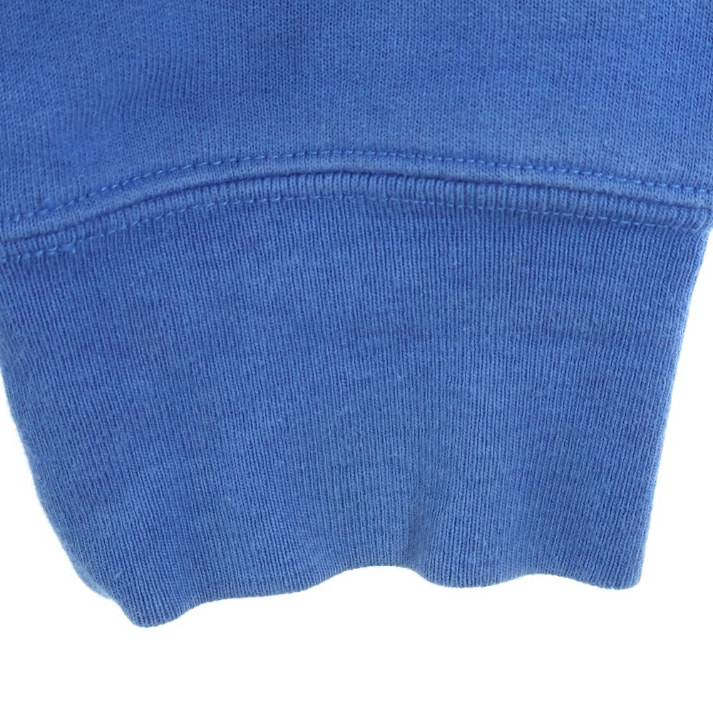 SUPREME(シュプリーム) 20SS Crossover Hooded Sweatshirt クロスオーバー フーデッドスウェットシャツ プルオーバーパーカー ブルー/オレンジ