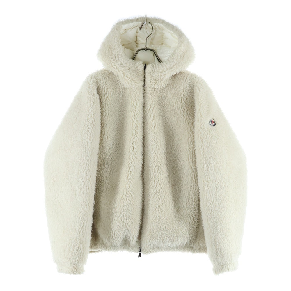 MONCLER(モンクレール) 19AW REVERSIBLE BOAR DOWN JACKET リバーシブル ボア ダウンジャケット ホワイト E20934640210