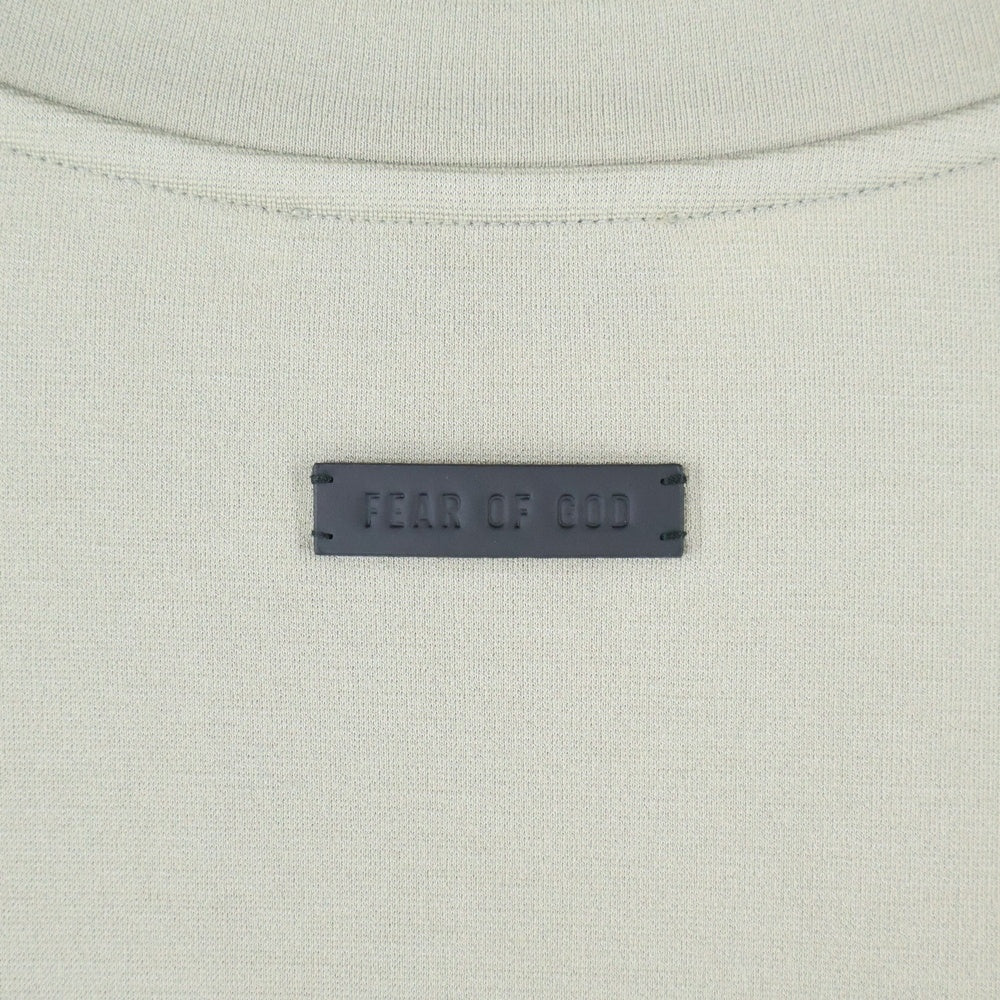 FEAR OF GOD(フィアオブゴッド) EMBROIDERED 8 MILANO NUNBERING DEAING TEE エンブロイダリー エイト ミラノ ナンバリング 刺繍デザイン クルーネック 半袖Tシャツ カットソー グレー