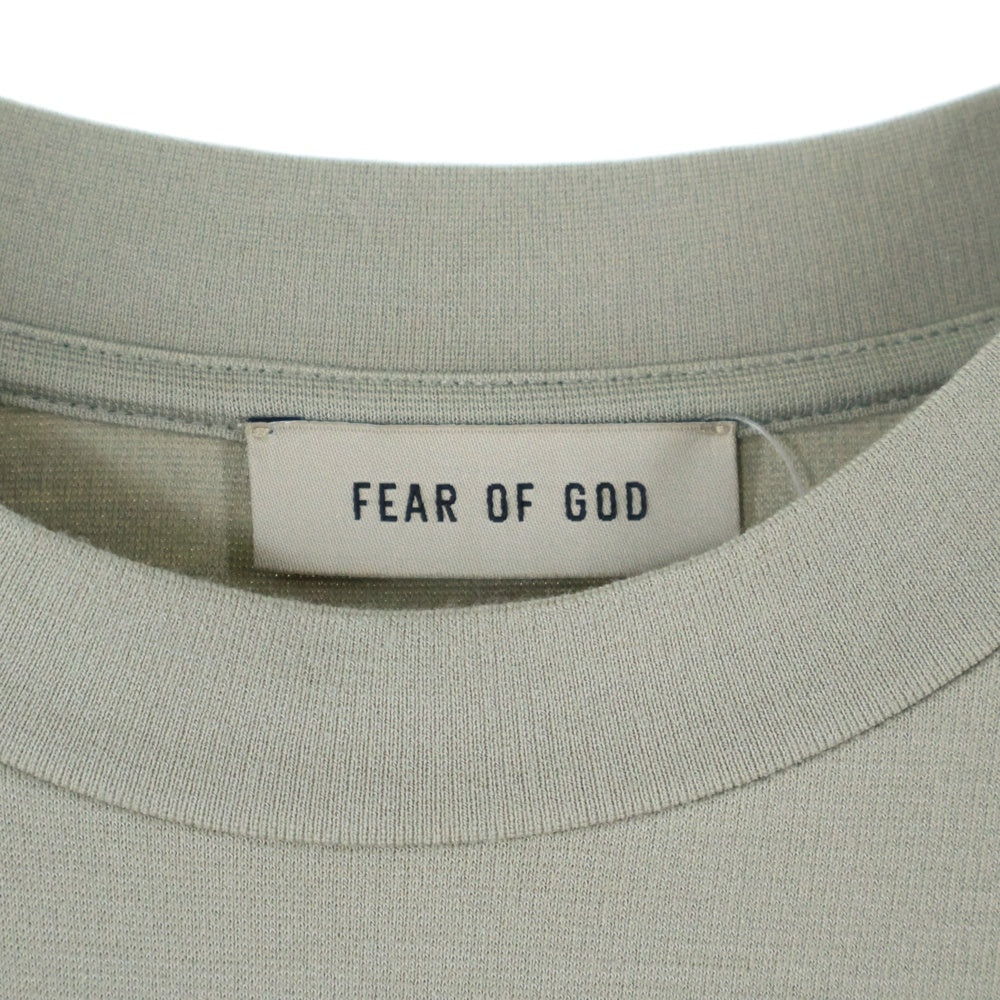 FEAR OF GOD(フィアオブゴッド) EMBROIDERED 8 MILANO NUNBERING DEAING TEE エンブロイダリー エイト ミラノ ナンバリング 刺繍デザイン クルーネック 半袖Tシャツ カットソー グレー