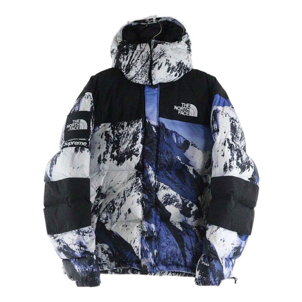SUPREME(シュプリーム) 17AW ×THE NORTH FACE BALTRO ザノースフェイス マウンテンバルトロジャケット 雪山 ブルー/ホワイト ND91701I