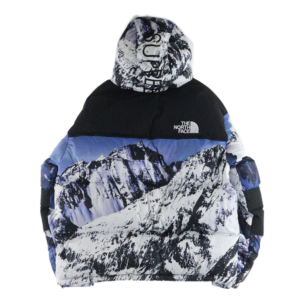 SUPREME(シュプリーム) 17AW ×THE NORTH FACE BALTRO ザノースフェイス マウンテンバルトロジャケット 雪山 ブルー/ホワイト ND91701I