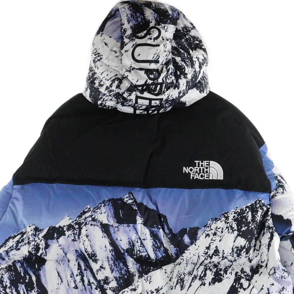 SUPREME(シュプリーム) 17AW ×THE NORTH FACE BALTRO ザノースフェイス マウンテンバルトロジャケット 雪山 ブルー/ホワイト ND91701I