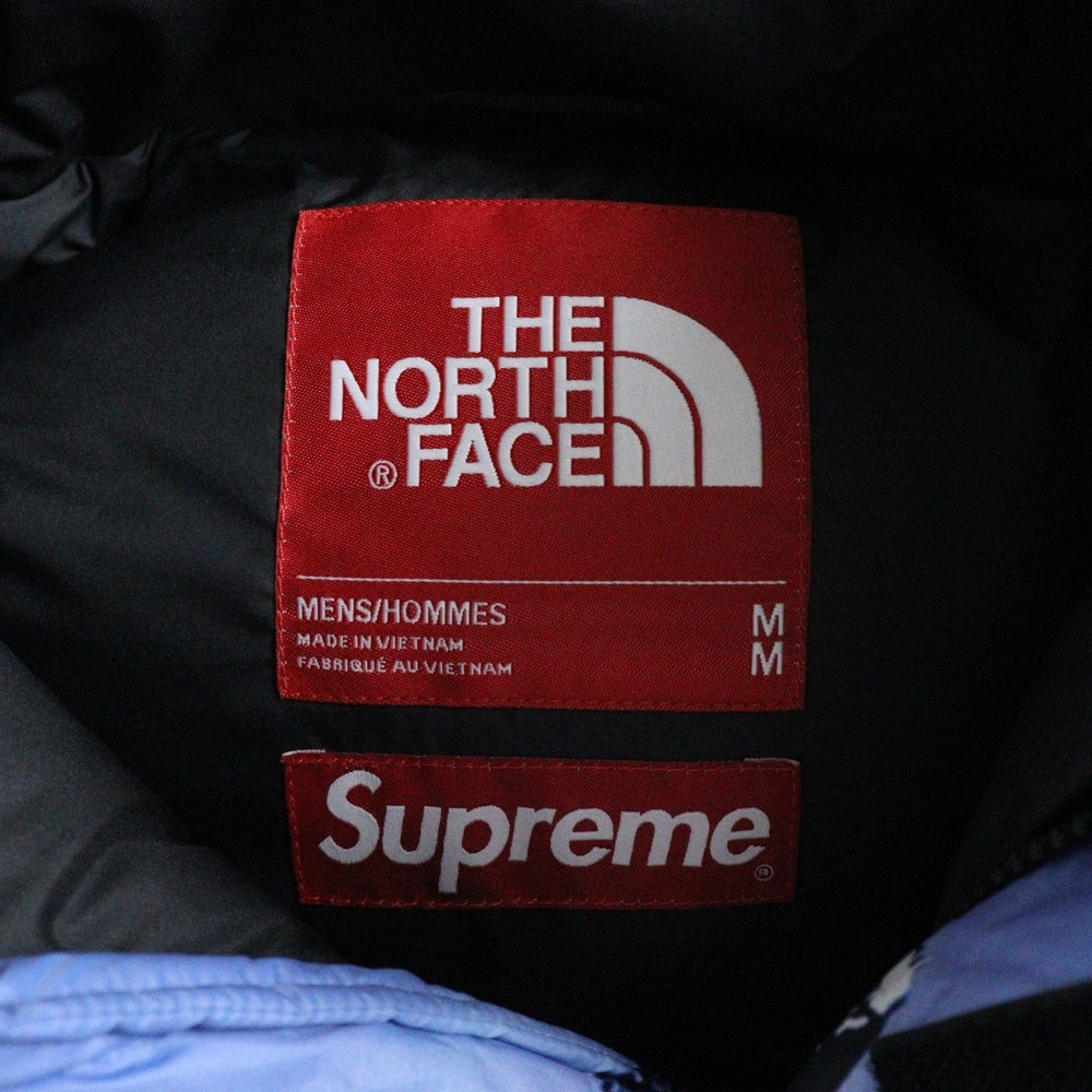 SUPREME(シュプリーム) 17AW ×THE NORTH FACE BALTRO ザノースフェイス マウンテンバルトロジャケット 雪山 ブルー/ホワイト ND91701I