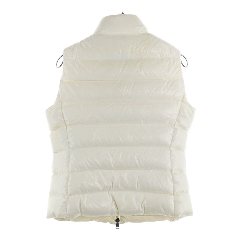 MONCLER(モンクレール) 16AW GHANY ガニー ジップアップ ダウンベスト ホワイト レディース B20934830405