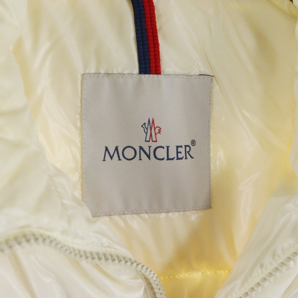MONCLER(モンクレール) 16AW GHANY ガニー ジップアップ ダウンベスト ホワイト レディース B20934830405