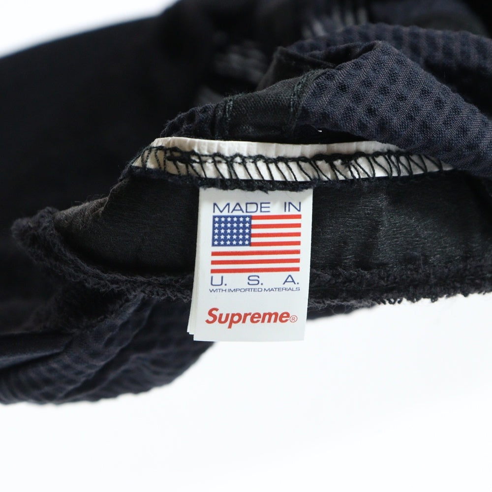 SUPREME(シュプリーム) 24SS Seersucker S Logo 6-Panel シアサッカー エス ロゴ 6 パネルキャップ 帽子 ネイビー