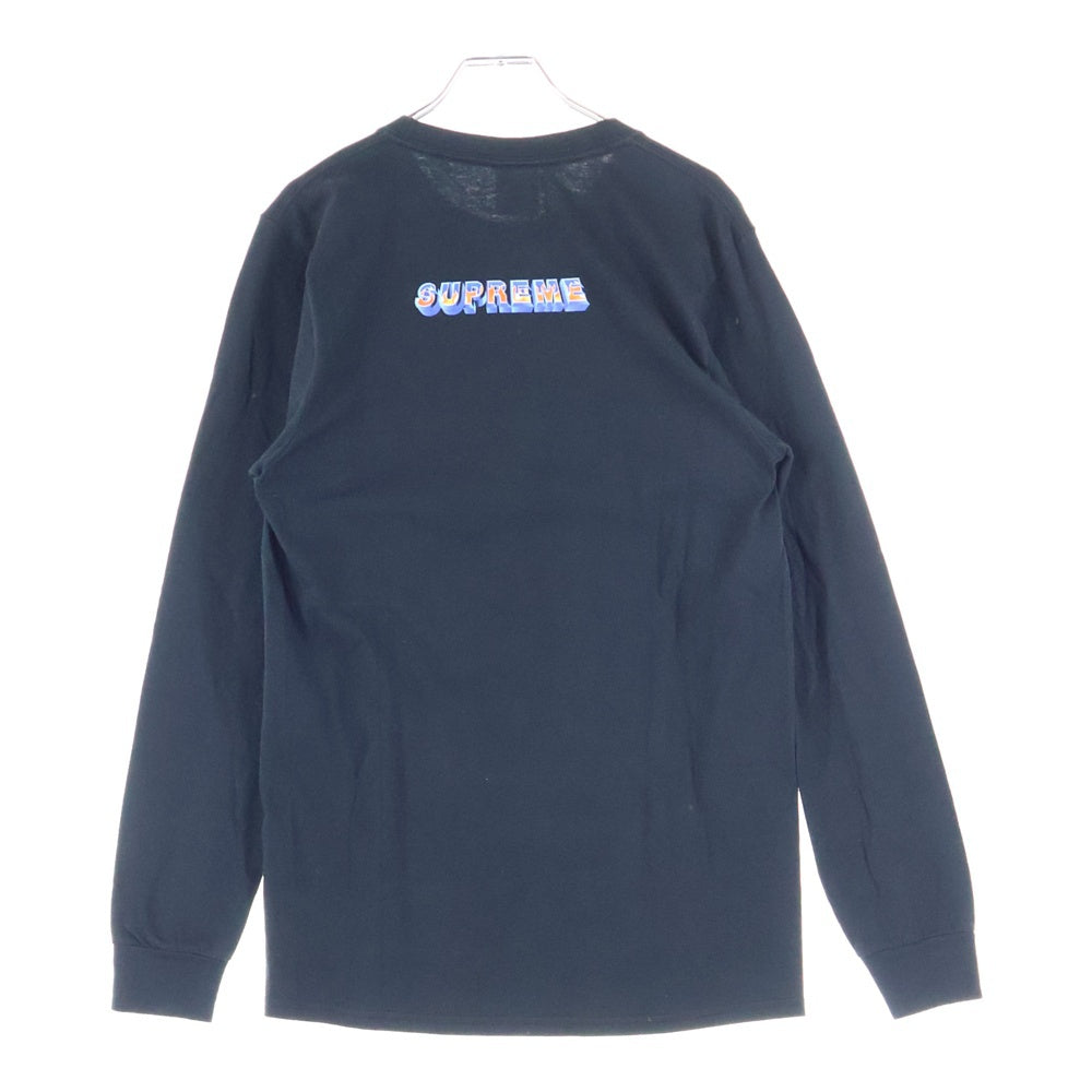 SUPREME(シュプリーム) 14SS FTW Long Sleeve Tee センターロゴ ロングスリーブTシャツ カットソー ブラック