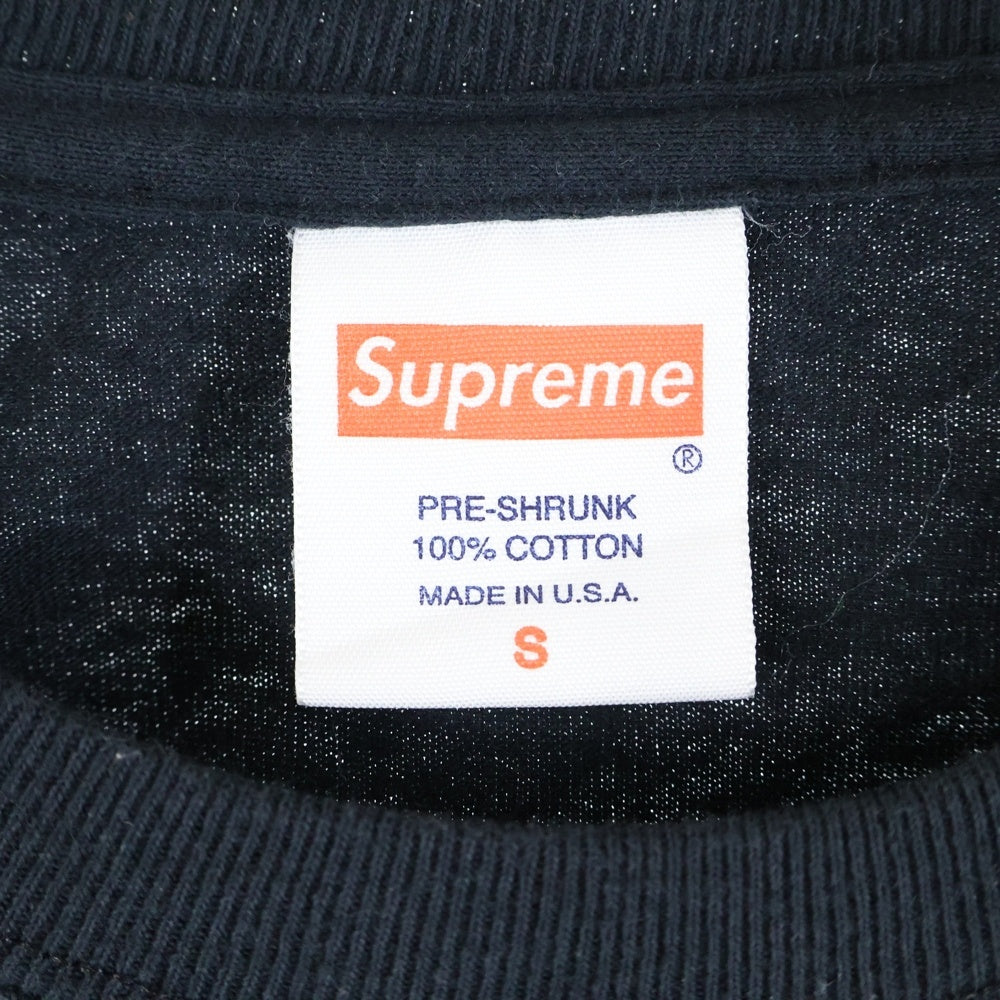 SUPREME(シュプリーム) 14SS FTW Long Sleeve Tee センターロゴ ロングスリーブTシャツ カットソー ブラック